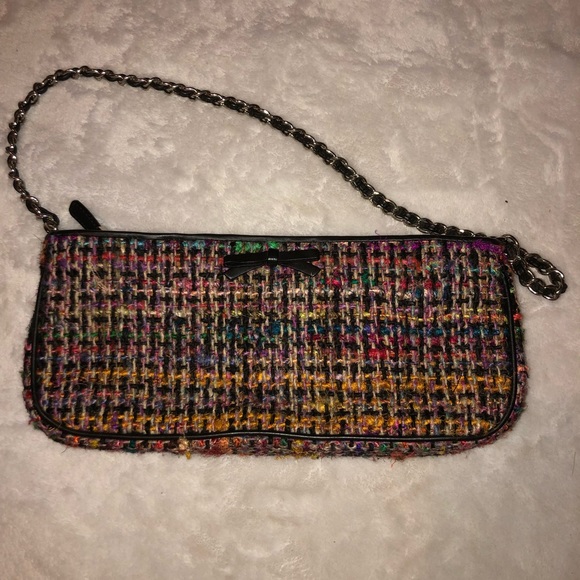 Multicolor crochet knit small handbag - Picture 1 of 2